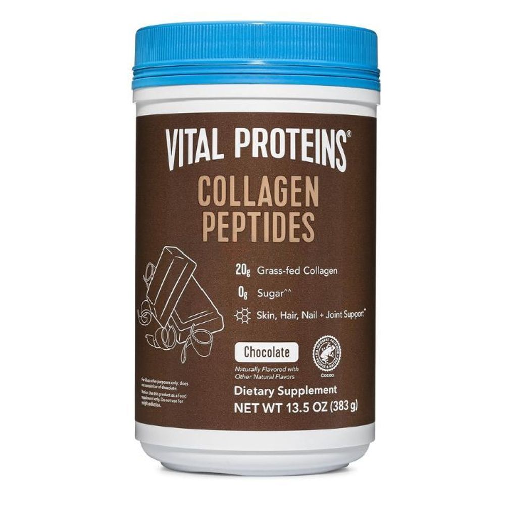 Vital Proteins Collagen Peptides Powder, Helps Support Healthy Hair, Skin, Nails, Bones and Joints -Chocolate Flavored 383g  
