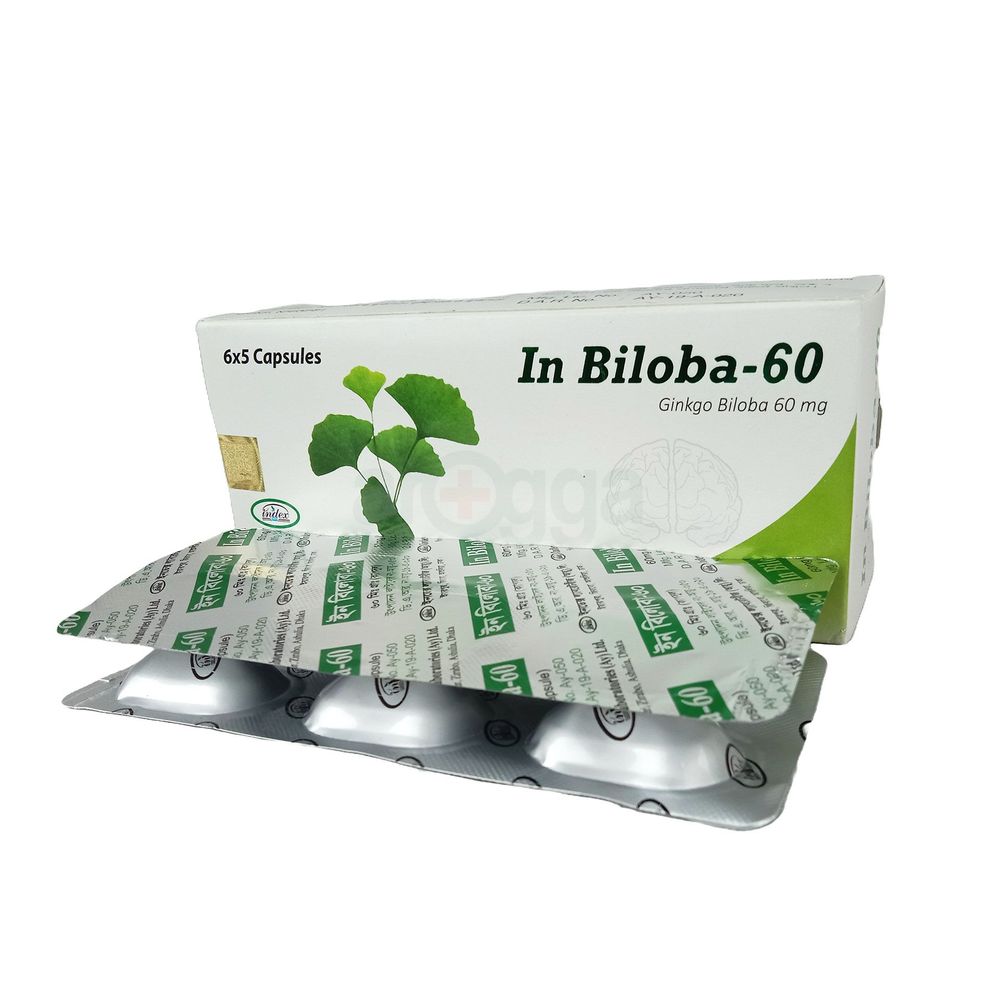 In Biloba 60mg capsule