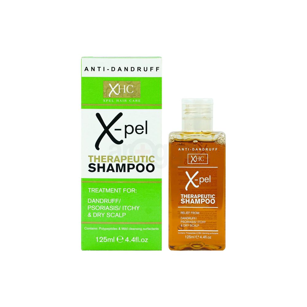 XHC Anti Dandruff Therapeutic Shampoo by Xpel for Dandruff, Psoriasis, Itchy & Dry Scalp  