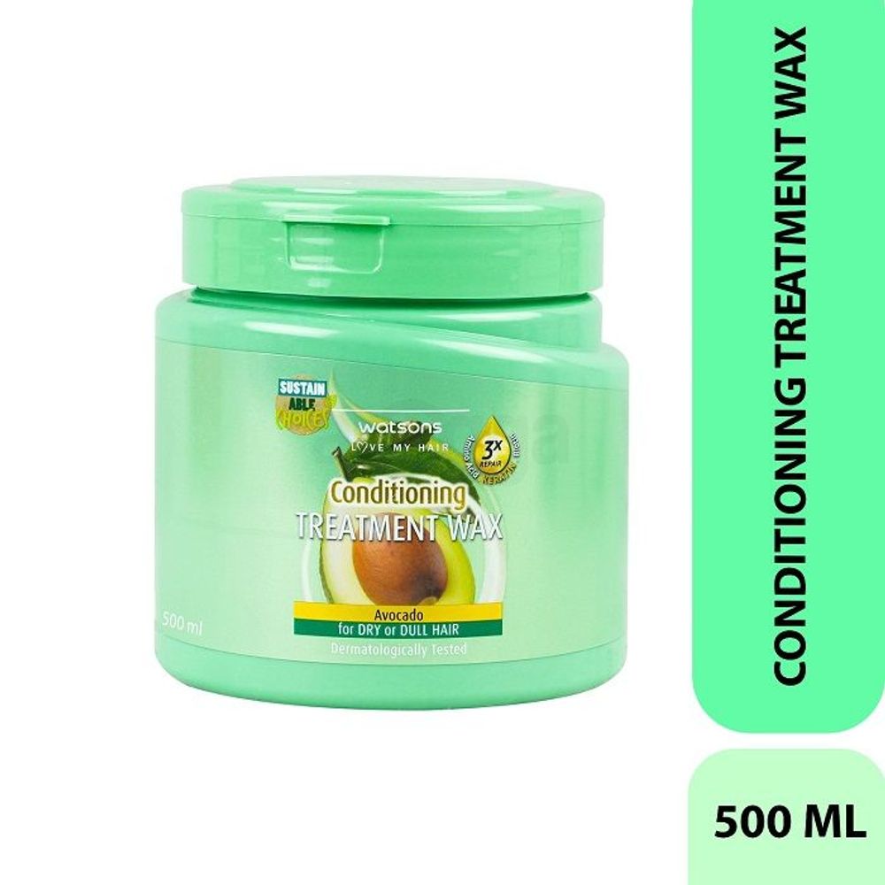 Watsons Avocado Conditioning Hair Treatment Wax for Dry or Dull Hair  
