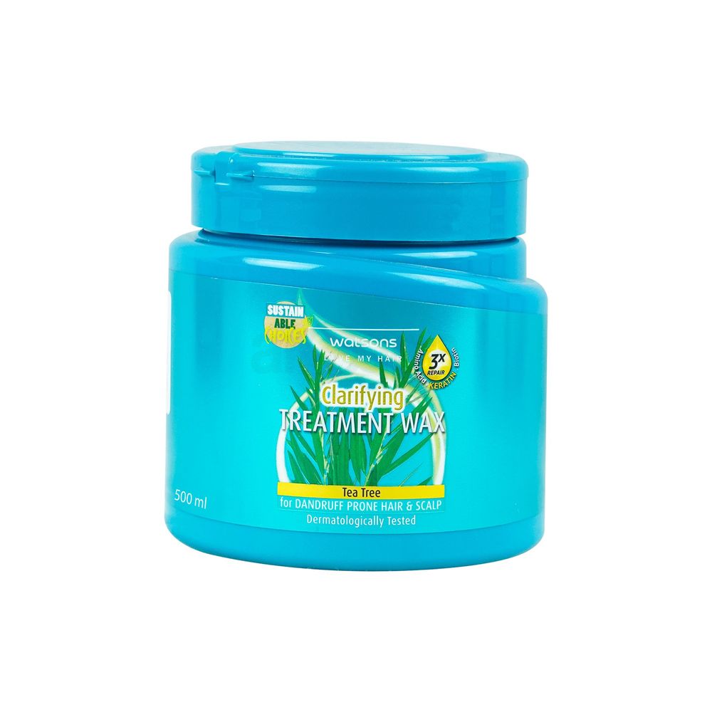 Watsons Tea Tree Clarifying Hair Treatment Wax for Dandruff Prone Hair & Scalp  