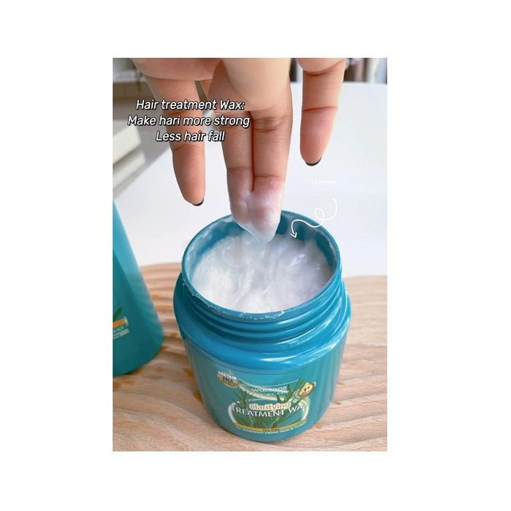 Watsons Tea Tree Clarifying Hair Treatment Wax for Dandruff Prone Hair & Scalp  