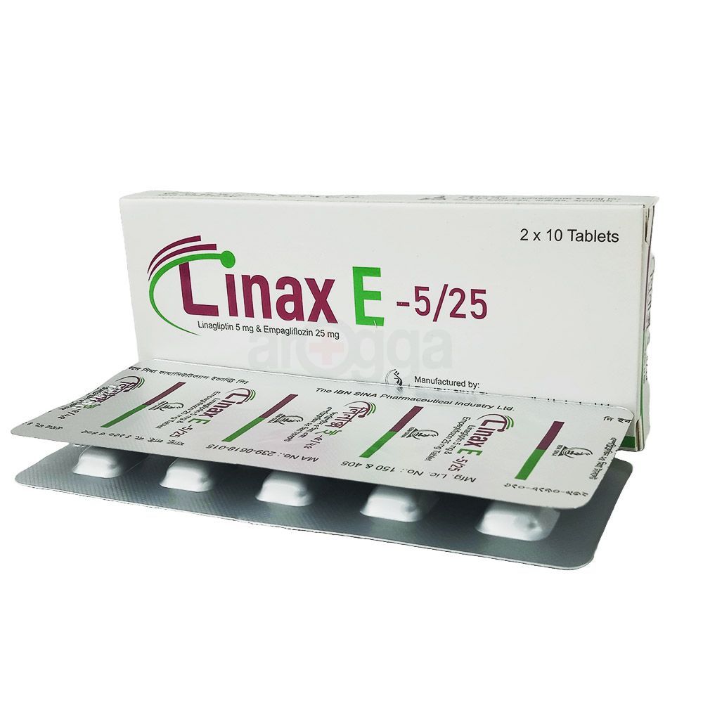 Linax E 5/25mg+5mg tablet