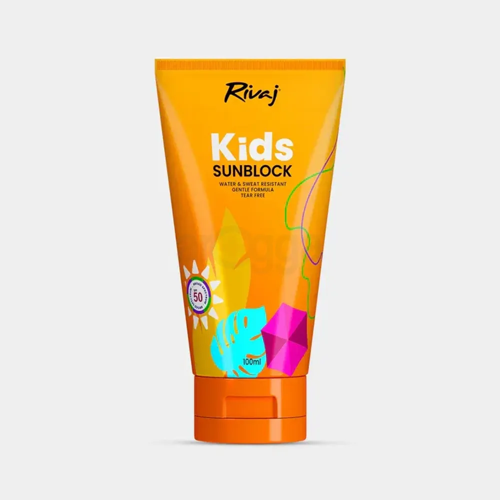 Rivaj Kids Sunblock SPF 50 100ml  