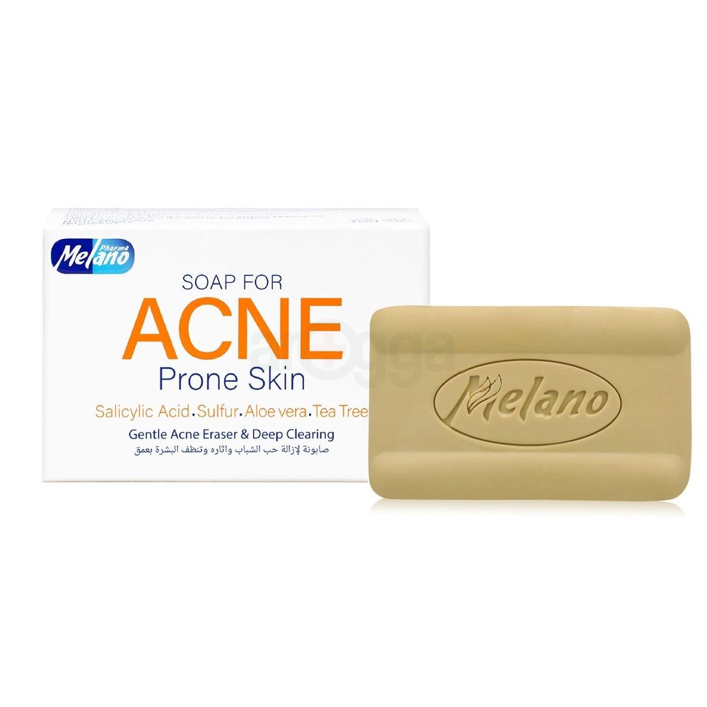 Pharma Melano Soap for Acne Prone Skin (Made in Egypt)  