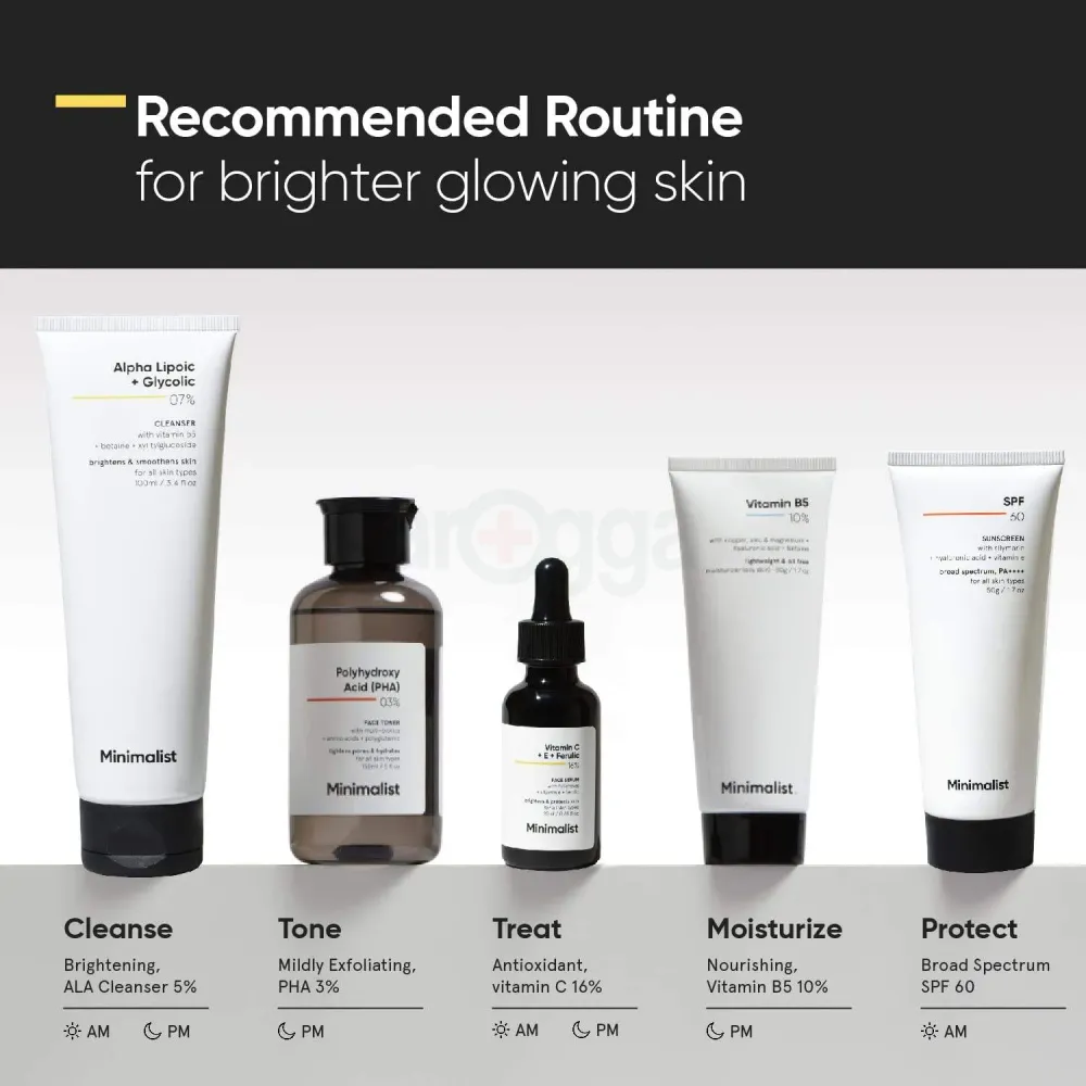 Minimalist Vitamin C + E + Ferulic 16% Face Serum  