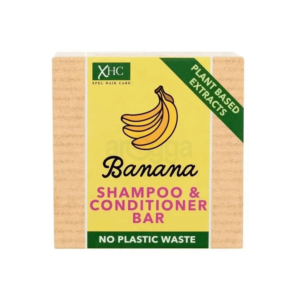 XHC Banana Shampoo & Conditioner Soap Bar by Xpel  