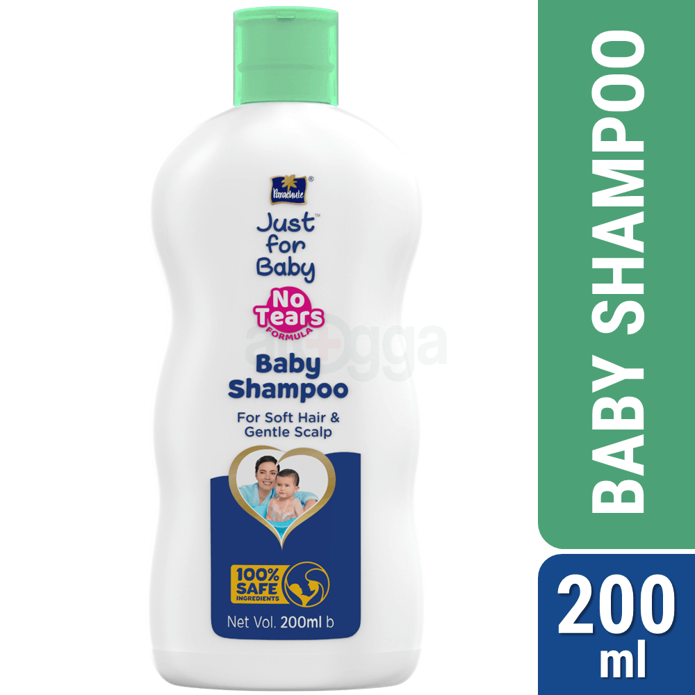 Parachute Just for Baby - Baby Shampoo 200ml (Baby Soap 75g Free)  