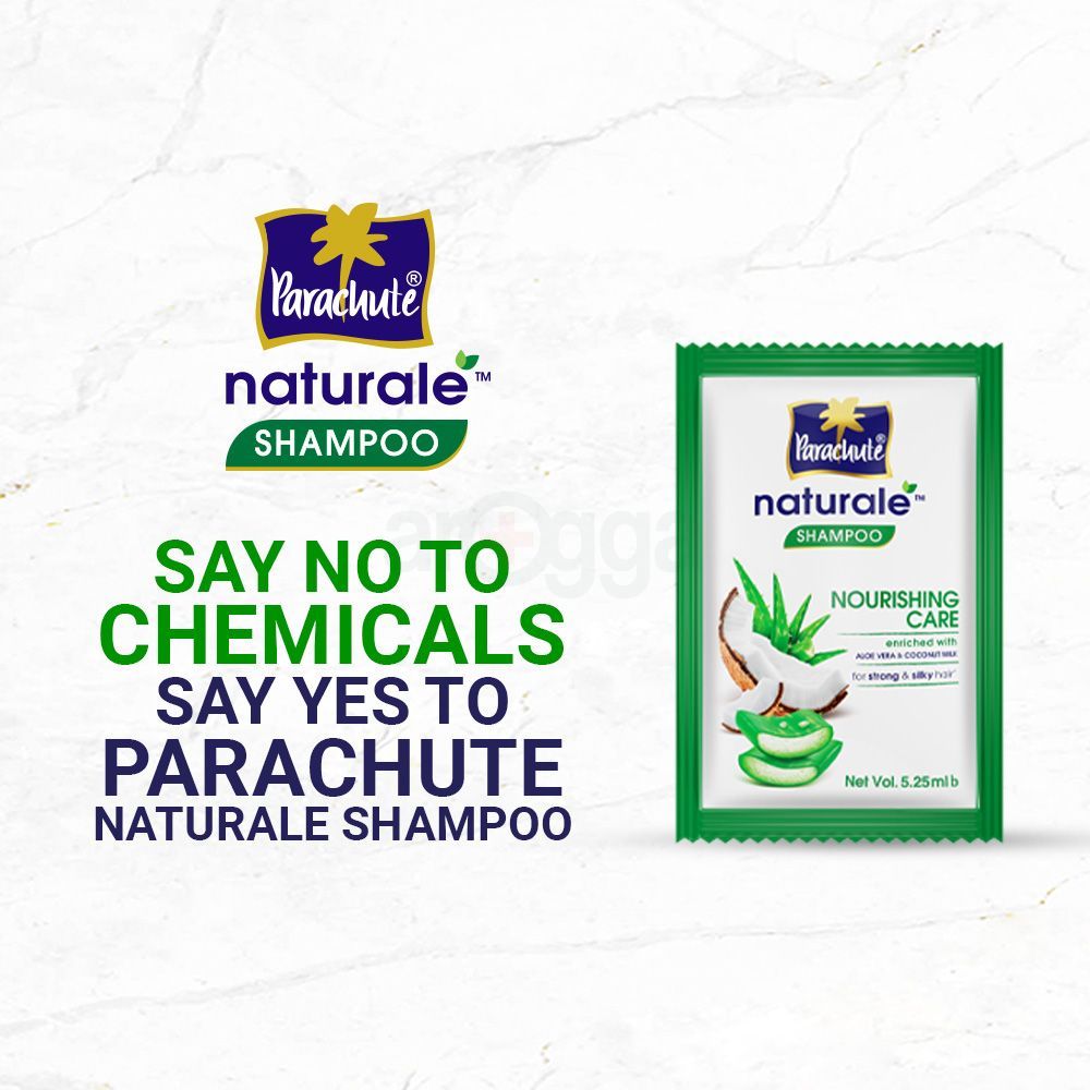 Parachute Naturale Nourishing Care Shampoo (5.25ml X 12 pcs)  