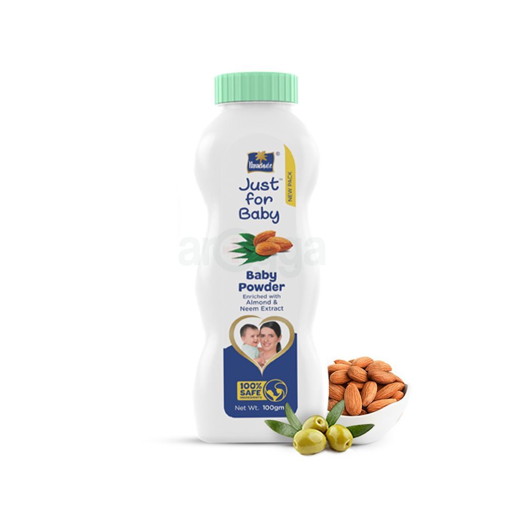 Parachute Just for Baby - Baby Powder 200g (Baby Soap 75g Free)  