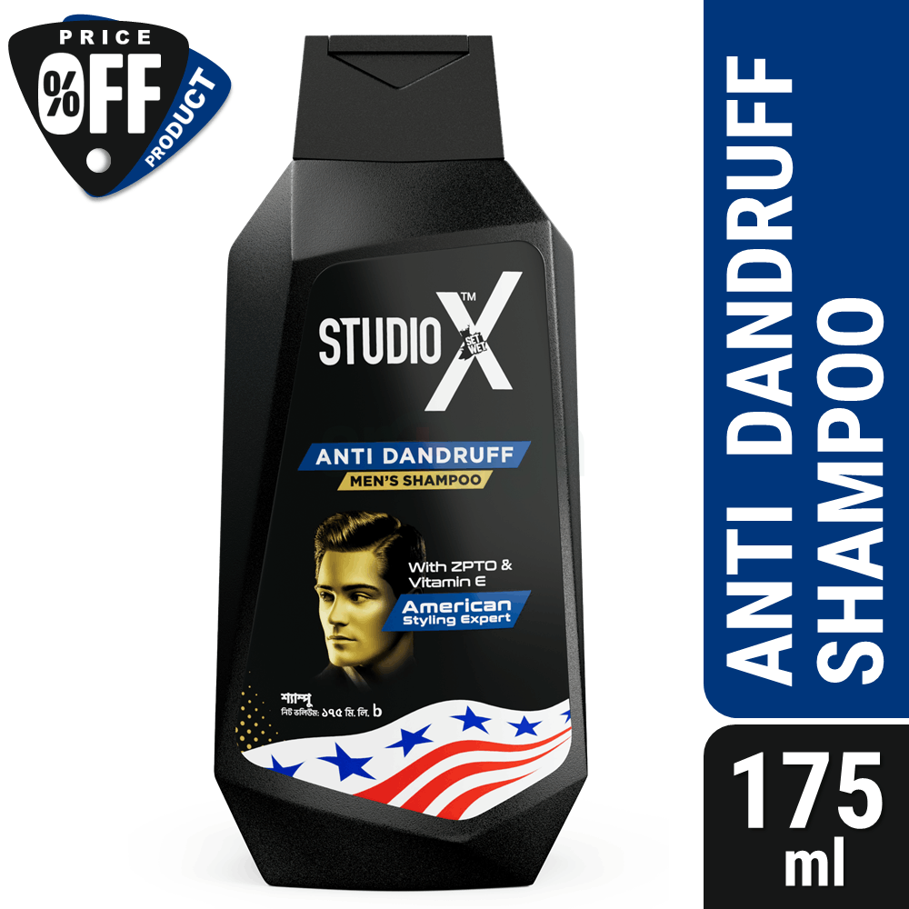 Studio X Anti Dandruff Shampoo for Men 175ml  