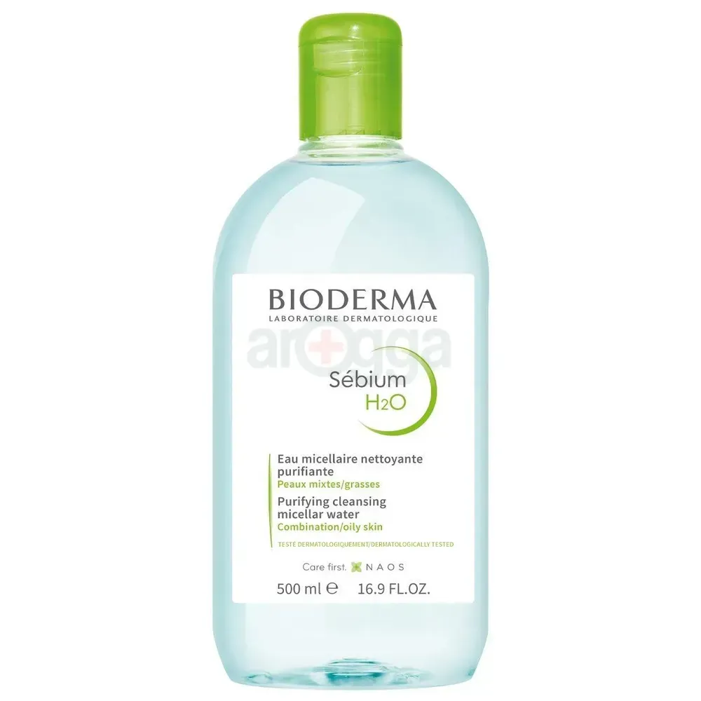 Bioderma Sebium H2O Purifying Micellar Water for Combination & Oily Skin 500ml  