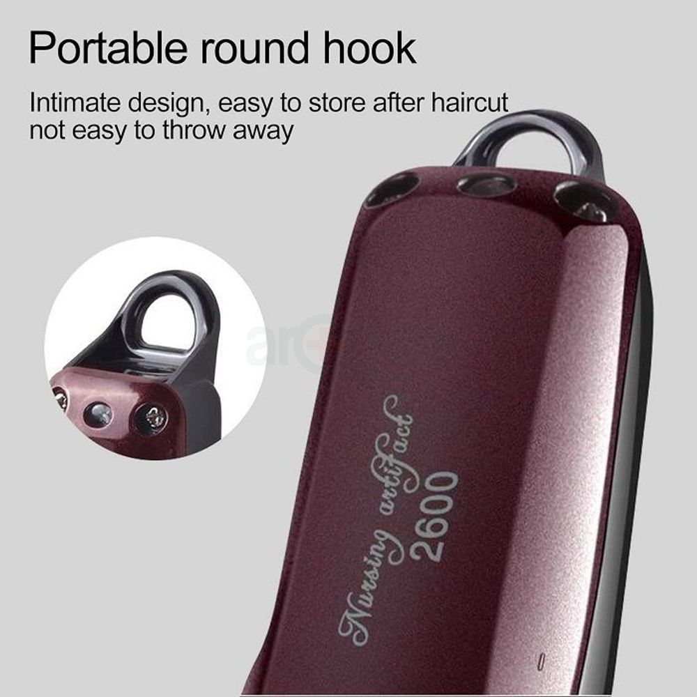 Kemei KM-2600 Professional Cord Cordless Hair Clipper Beard Trimmer for Men  