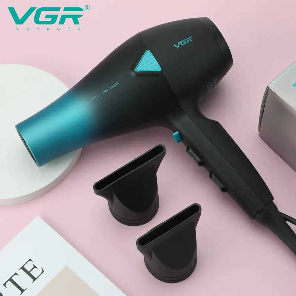 VGR V-455 Professional Hair Dryer with 2000-2400 Watts AC Motor  