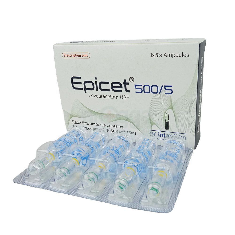 Epicet 500/5 500mg / 5 injection