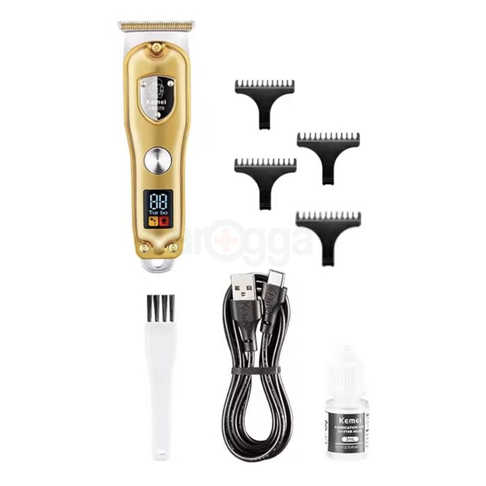 Kemei KM-078 Professional Electric Hair Clipper with Digital Display  