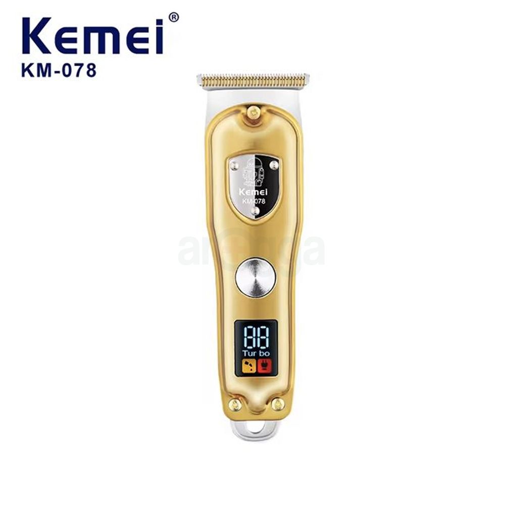 Kemei KM-078 Professional Electric Hair Clipper with Digital Display  