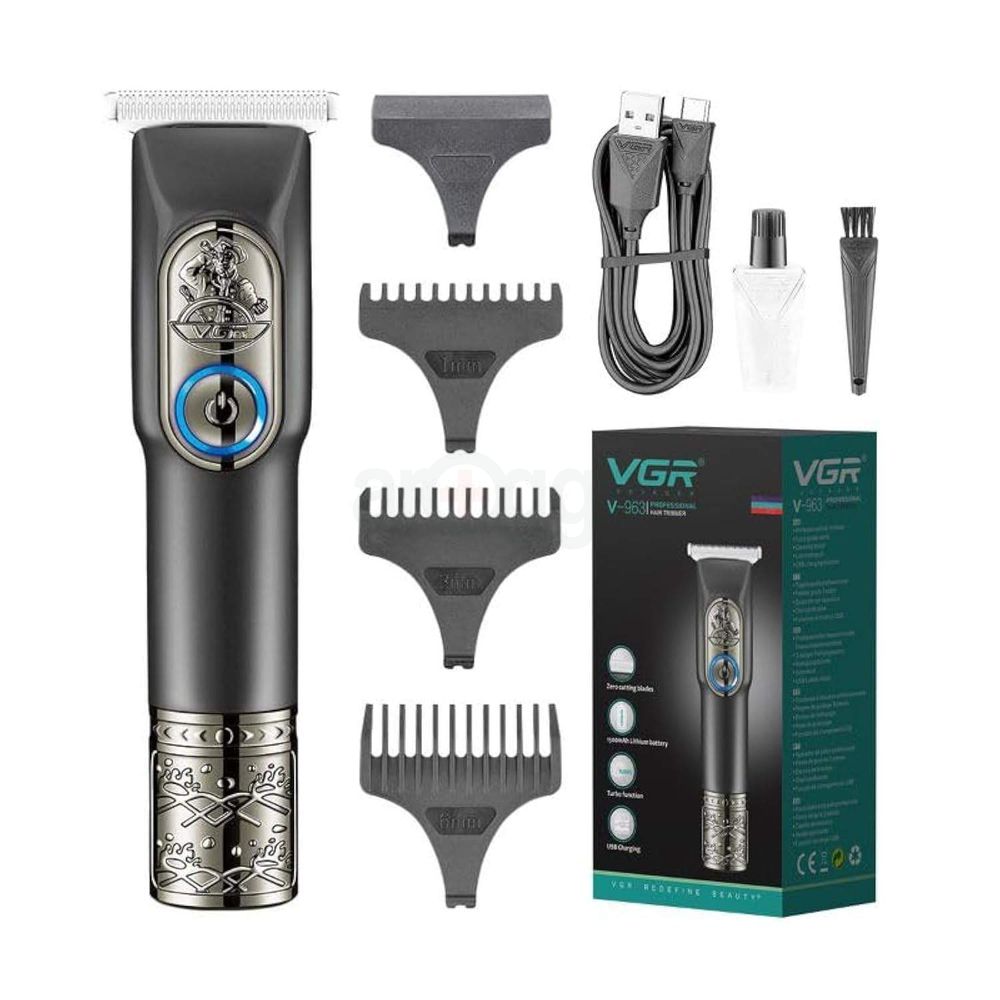 VGR V-963 Professional Rechargeable Cordless Beard & Hair Trimmer  