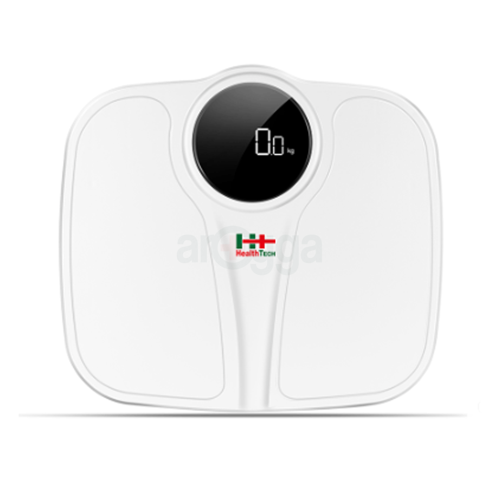 LED Digital Body Weight Scale Health Tech HT102 (White & Black)  