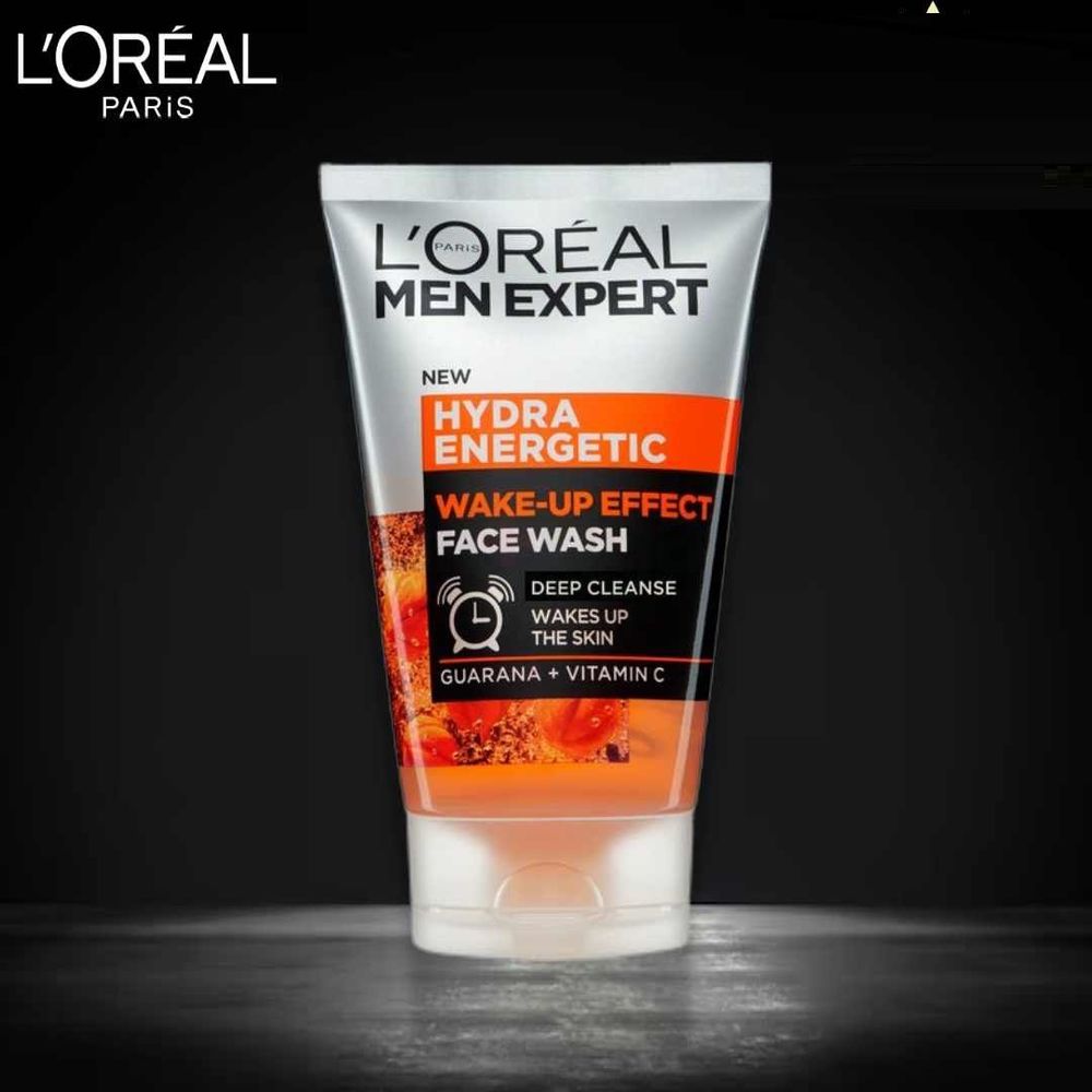 Loreal Men Expert Hydra Energetic Wake Up Effect Face Wash with Guarana & Vitamin C  