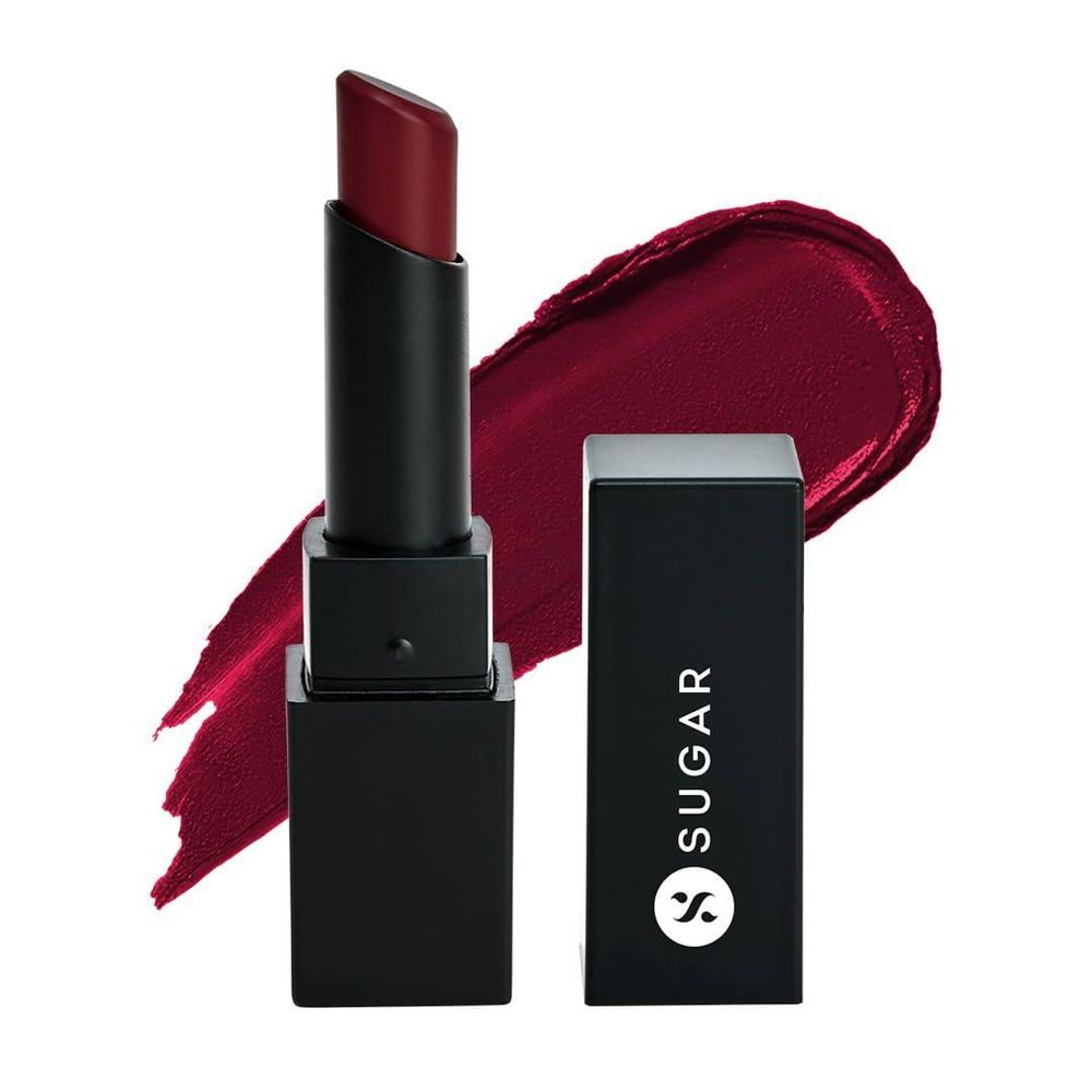 SUGAR Cosmetics Nothing Else Matter Longwear Lipstick - 14 Red Herring  