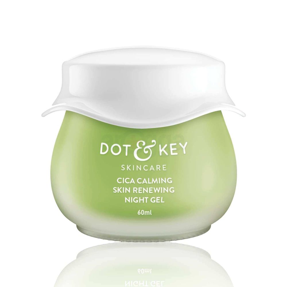 Dot and Key Cica Calming Skin Renewing Night Gel with Niacinamide & Green Tea  