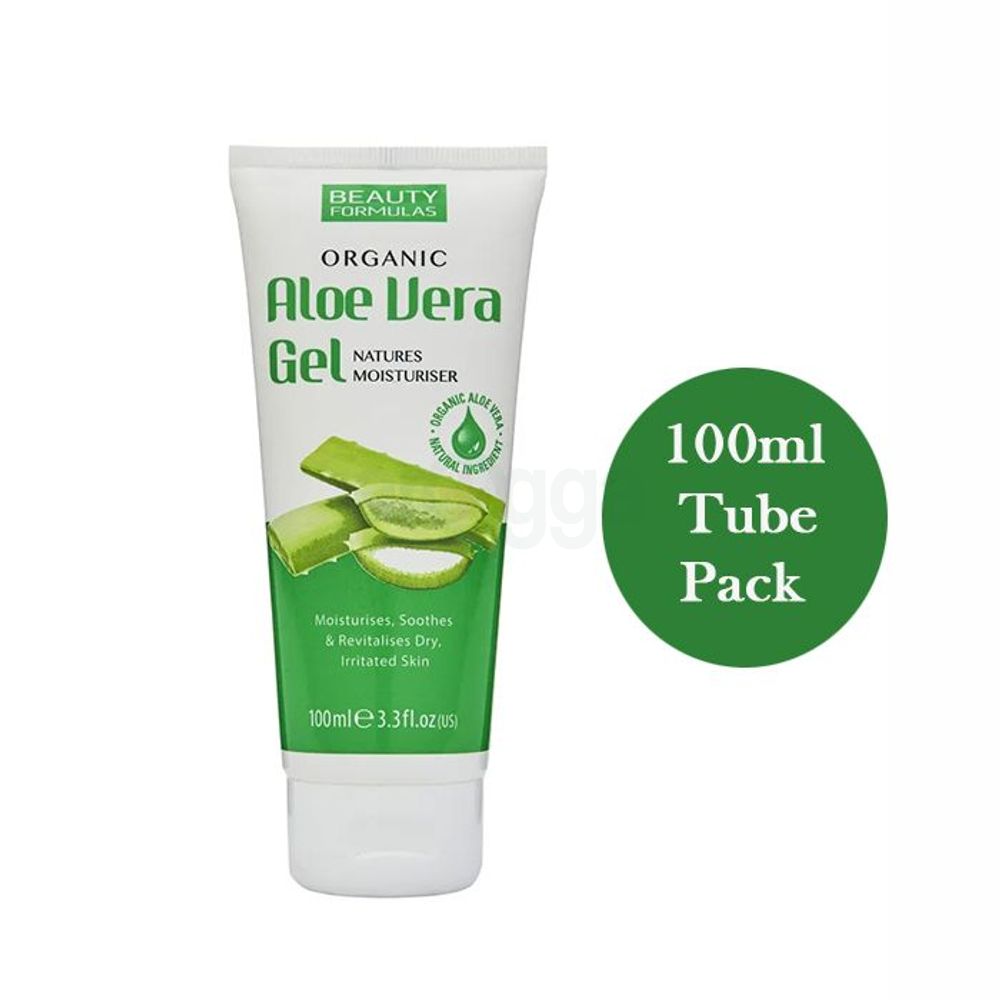 Beauty Formulas Organic Aloevera Gel Moisturiser  