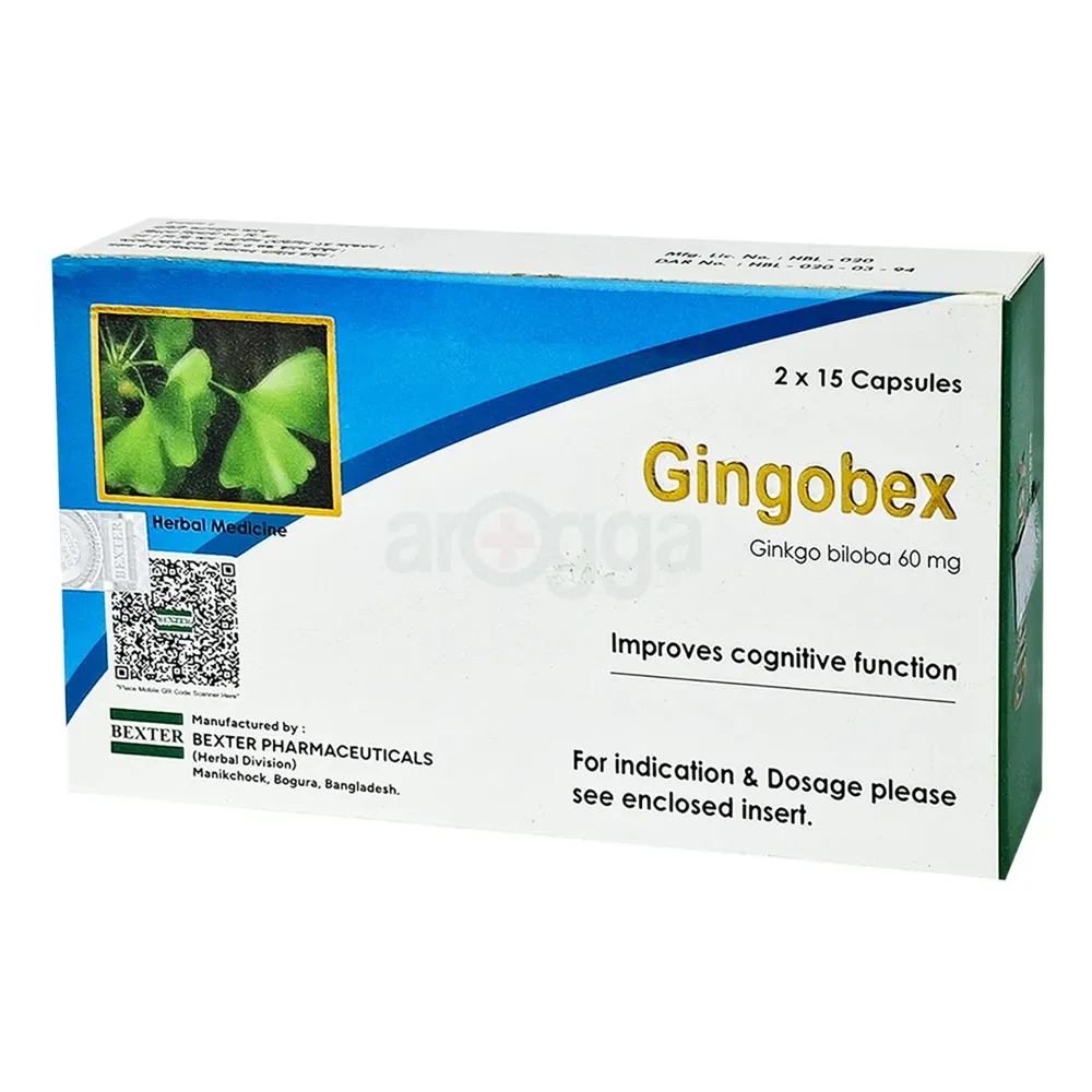 Gingobex 60mg capsule