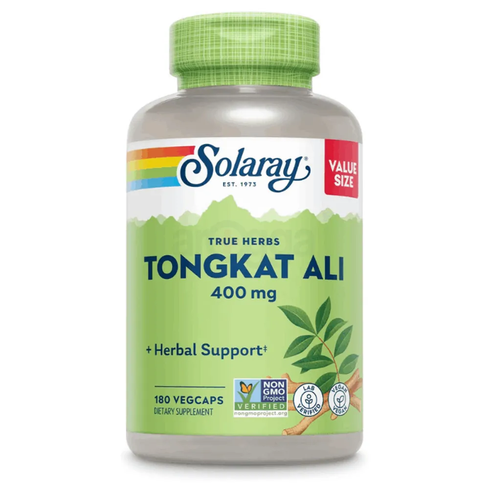SOLARAY Tongkat Ali 400 mg, 180 VegCaps   