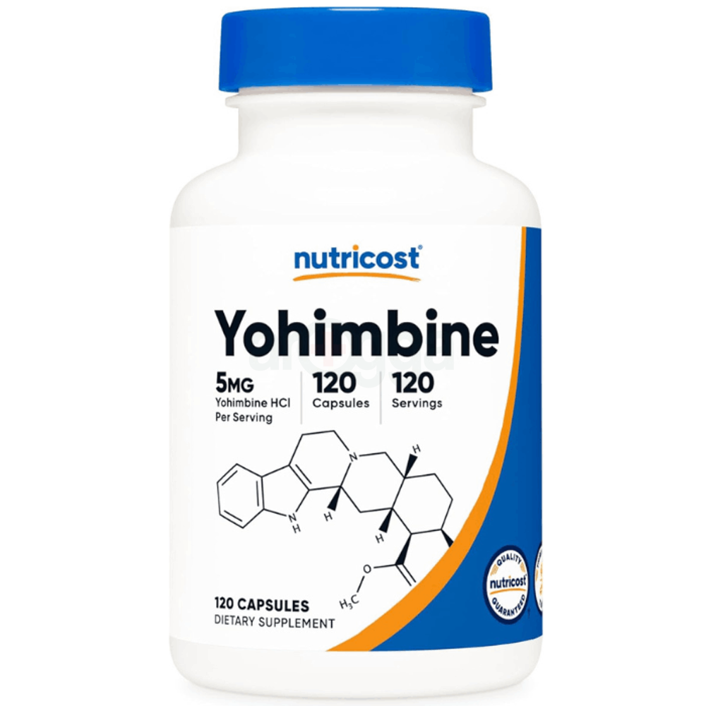 Nutricost Yohimbine HCl 5mg, 120 Capsules  