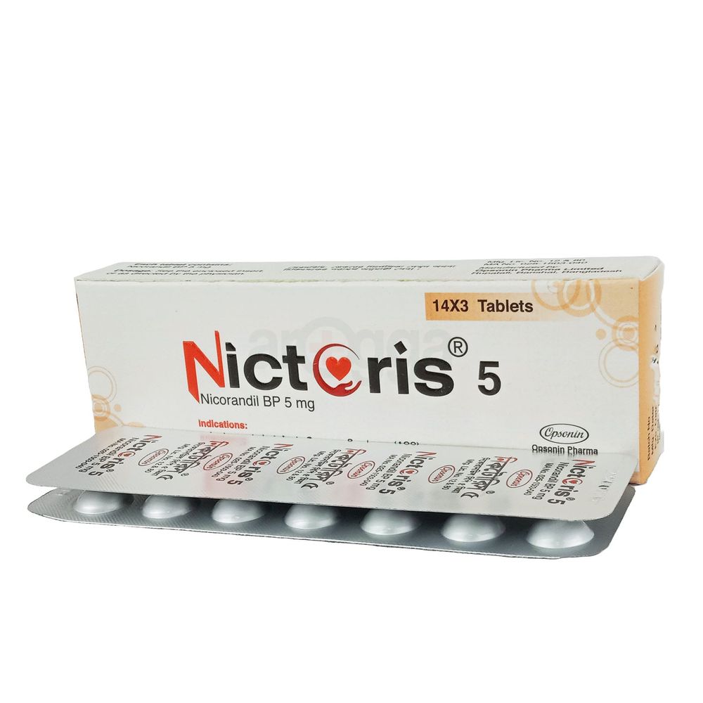 Nictoris 5mg tablet