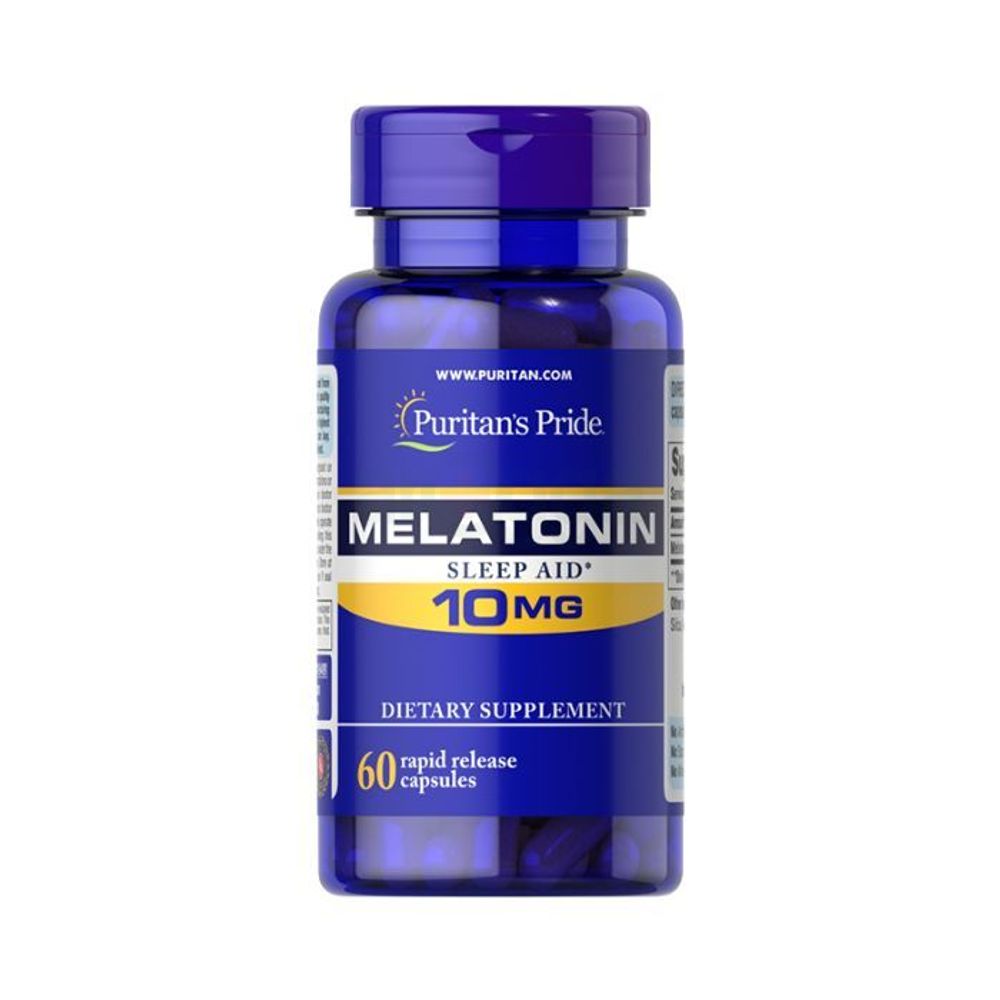Puritan's Pride Melatonin 10mg, 60 Capsules  