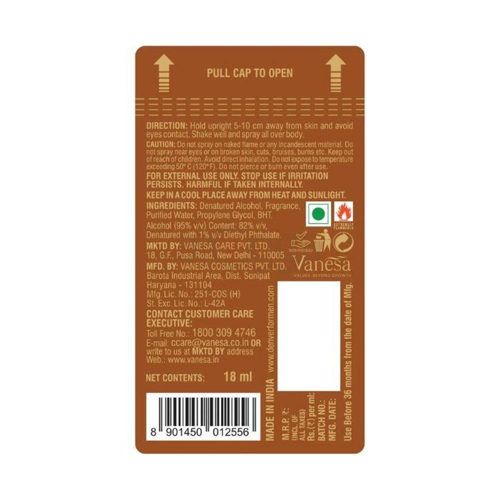 Denver Body Spray Pocket (Challenger)  