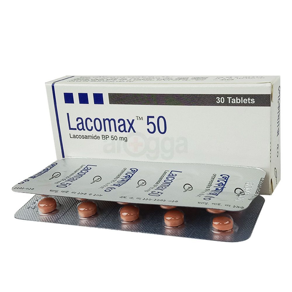 Lacomax 50mg tablet