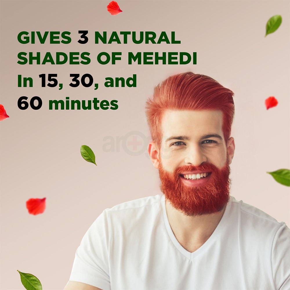 HairCode Egypt Mehedi Crème color (Hair + Beard) Pack of 2 (25gmX 2)  