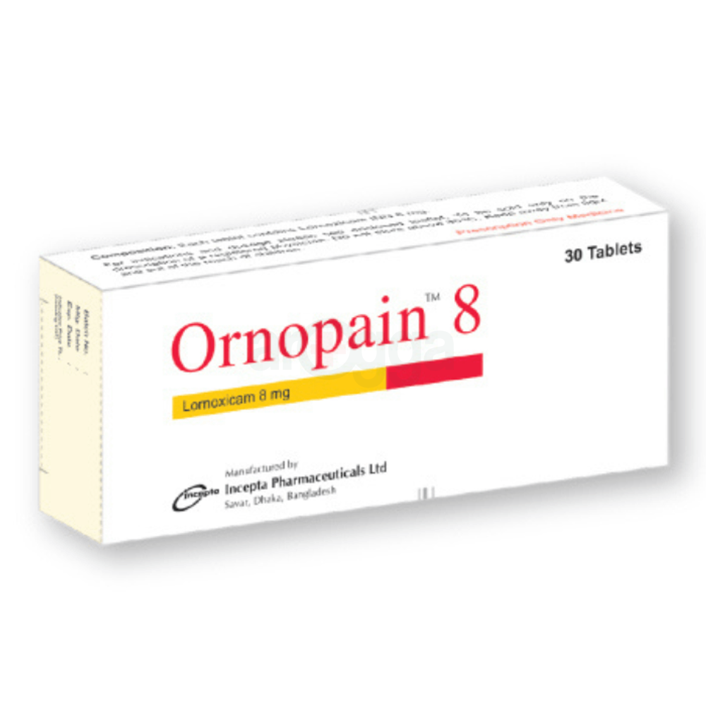 Ornopain 8mg tablet