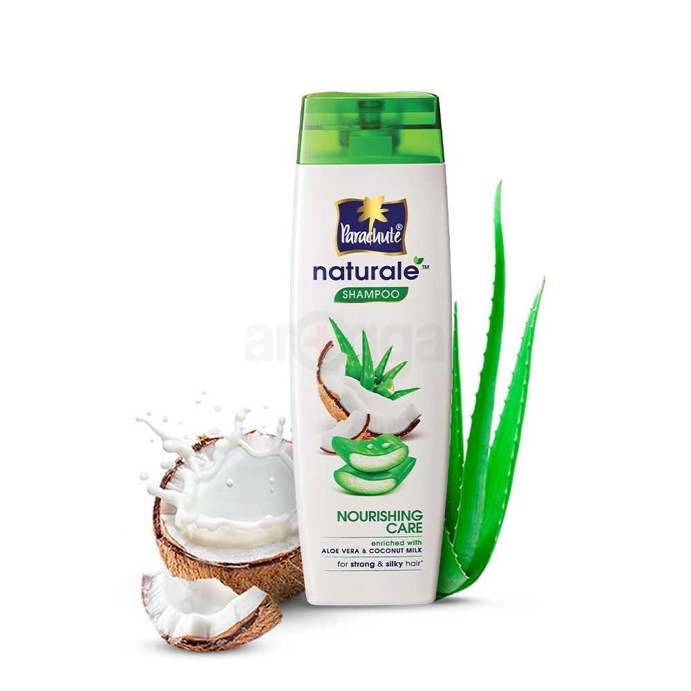 Parachute Naturale Shampoo Nourishing Care 330ml (Get 170ml Shampoo Free) - Strong Hair Shampoo Pack  