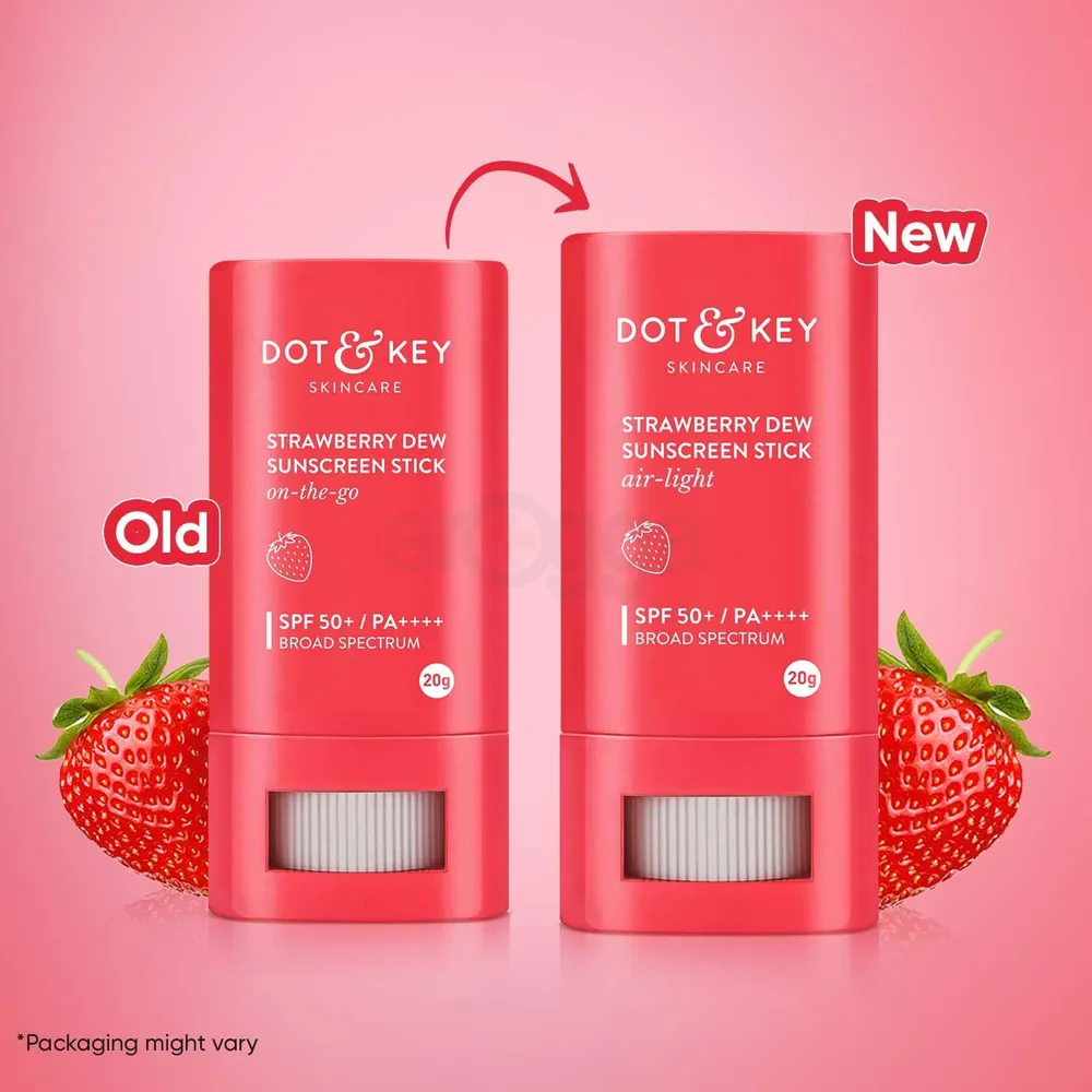 Dot and Key Strawberry Dew Sunscreen Stick SPF 50+ PA++++  