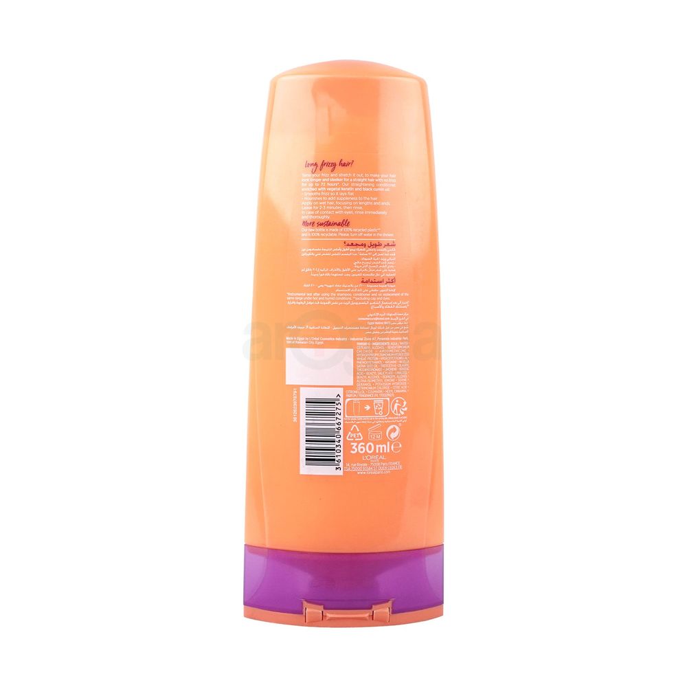 Loreal Paris Elvive Dream Long 72hr Straightening Conditioner for Long Frizzy Hair  