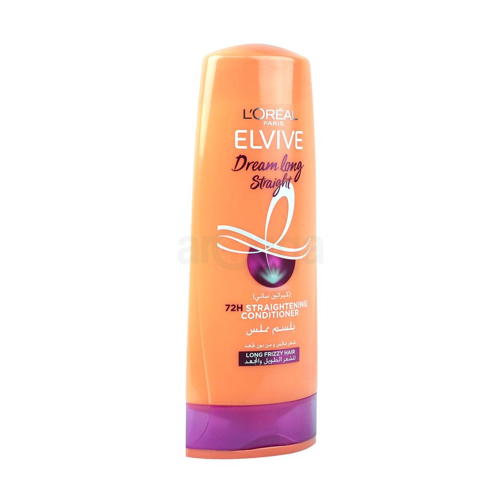 Loreal Paris Elvive Dream Long 72hr Straightening Conditioner for Long Frizzy Hair  