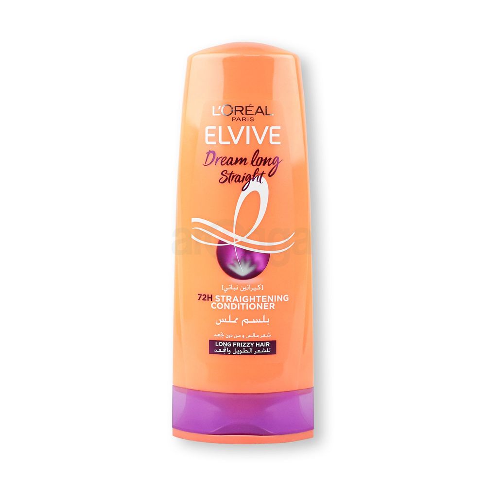 Loreal Paris Elvive Dream Long 72hr Straightening Conditioner for Long Frizzy Hair  