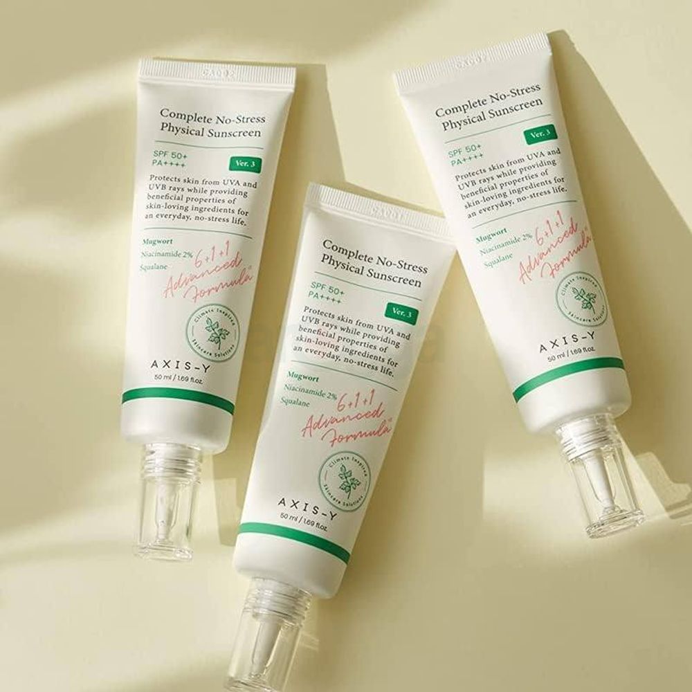 Axis-Y No Stress Physical Sunscreen with SPF 50+ PA++++ (Ver.3)  