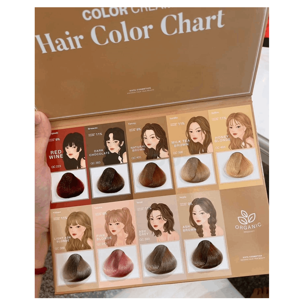 Kota Cosmetics Hair Color Cream Sakura - Pink Blonde  