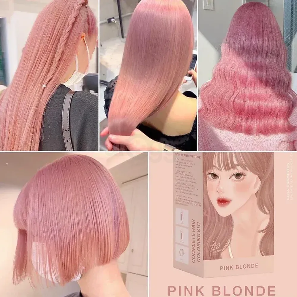 Kota Cosmetics Hair Color Cream Sakura - Pink Blonde  