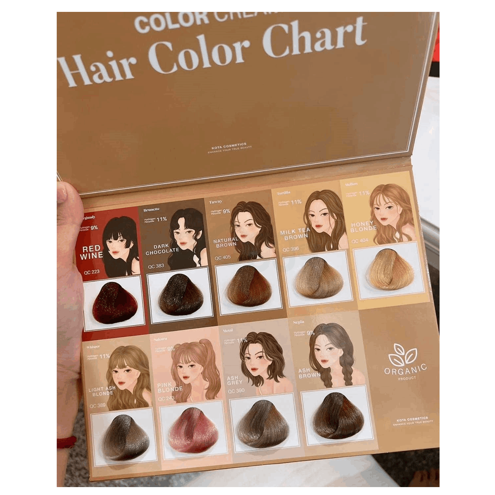 Kota Cosmetics Hair Color Cream Mellow - Honey Blonde  