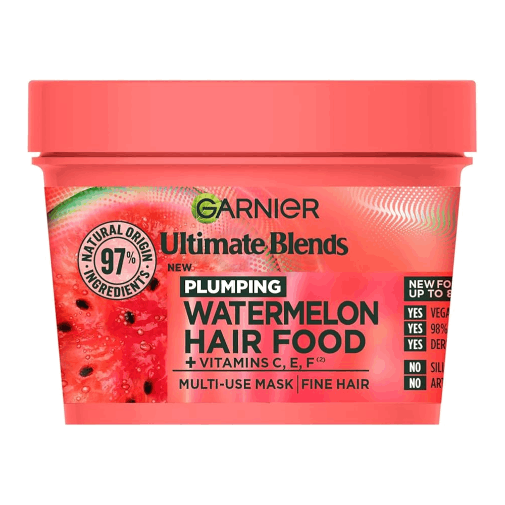 Garnier Ultimate Blends Plumping Watermelon Hair food Fine Hair  