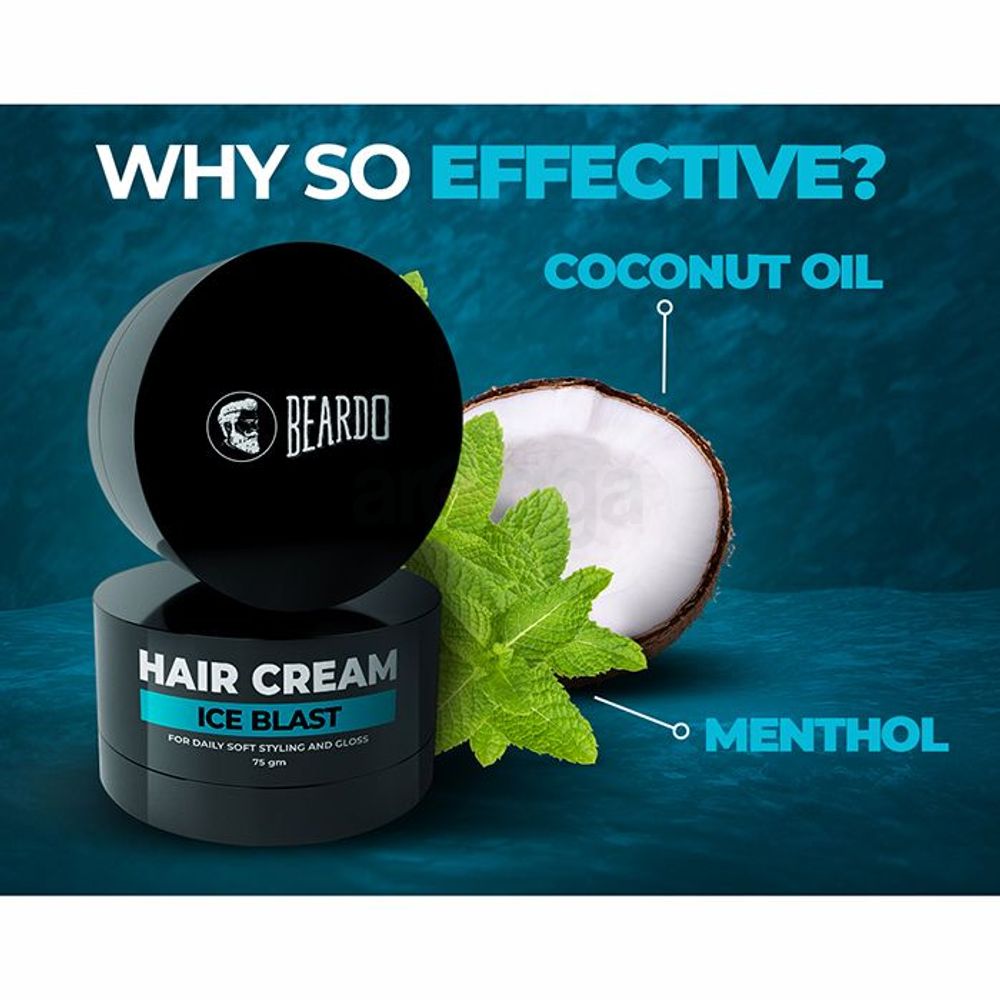 Beardo Ice Blast Hair Cream 75g  