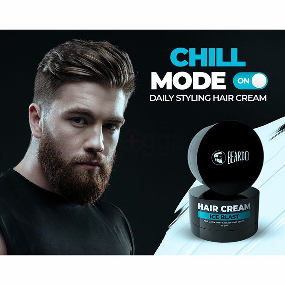 Beardo Ice Blast Hair Cream 75g  