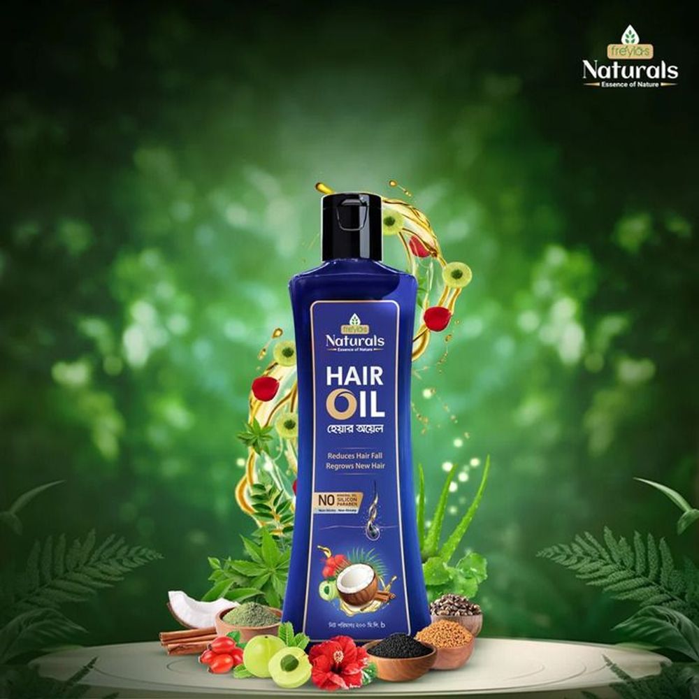 Freyias Naturals Hair Oil 200ml  