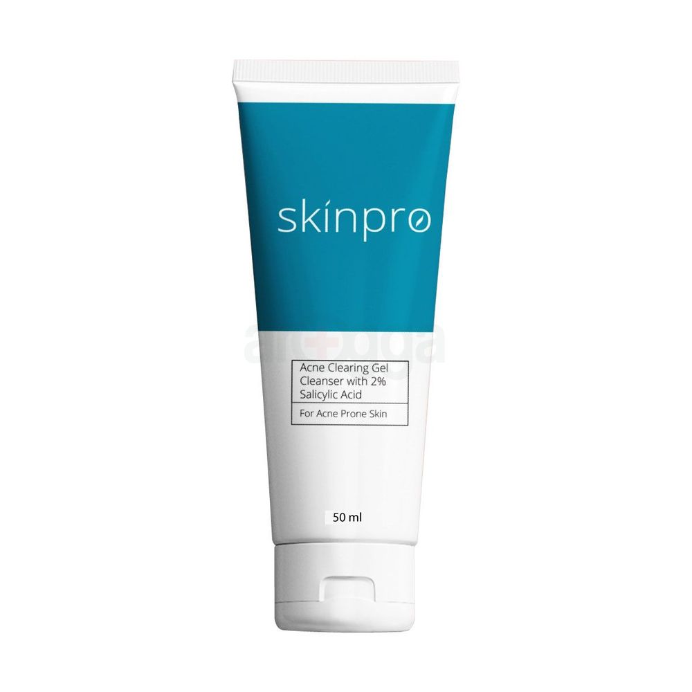 Skinpro Acne Clearing Gel Cleanser with Salicylic Acid For Acne Prone Skin 50ml  